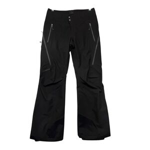 Patagonia Gore-Tex Snow Pants Powder Bowl Black Ski Snowboard Shell RECCO XS